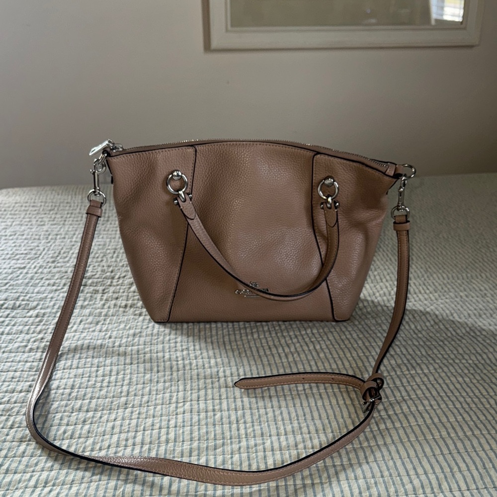 Coach Brown Leather Shoulder Bag